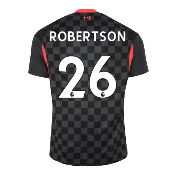 Camiseta Liverpool NO.26 Robertson 3ª Kit 2020 2021 Negro